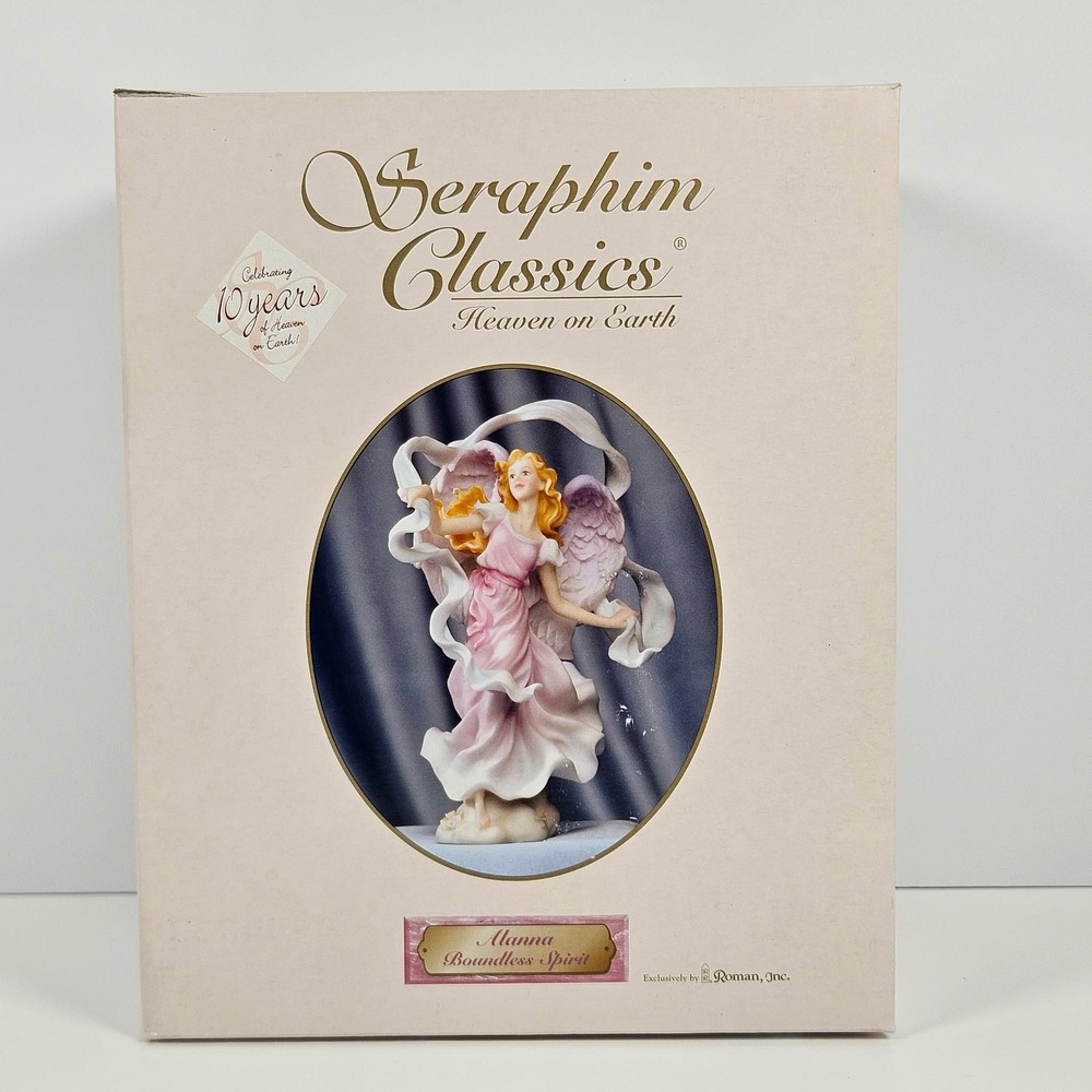 Seraphim Classics Alanna Boundless Spirit Angel Figurine 84951 Roman Inc 2004